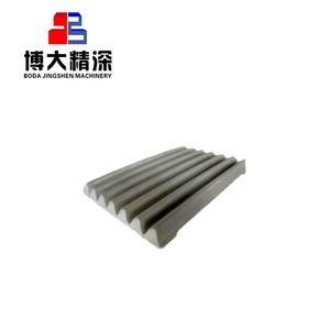 Cj408 Fixed Jaw Plate Jaw Crusher Parts