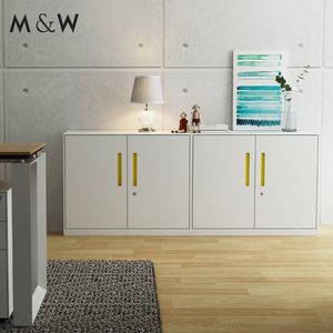 M&W Office Furniture Steel Storage 2 Door Metal Filing Cabinets