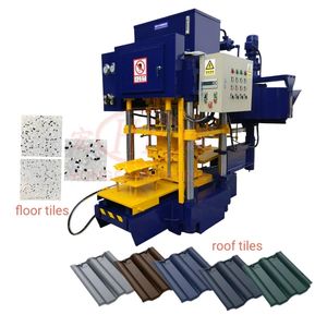 Full Automatic Hydraulic Press Color Roof Tile Making Machine Production Line