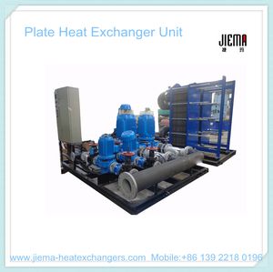 Removable Plate Heat Exchanger Unit