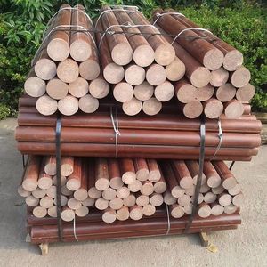 Hot Sale Insulation Phenolic Cotton Rod, 3026 Cotton Rod, Insulation Textolite Rod