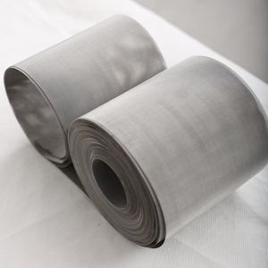 Smooth Surface Stainless Steel Metal Woven Wire Mesh for Construction Sites