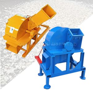Small Diesel Mobile Wood Sawdust Hammer Crusher Chipper Shredder Machine for Sale