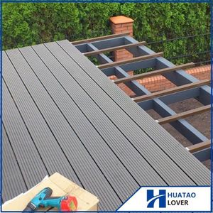 Waterproof Exterior Customized Design WPC Flooring Outdoors Composite Decking Board