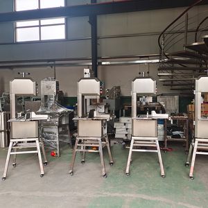 Electric Meat Band Saw Cutting Machine Floor Standing Butcher Meat and Bone Saw Machine Cut All Cow Sheep Pigs Bones