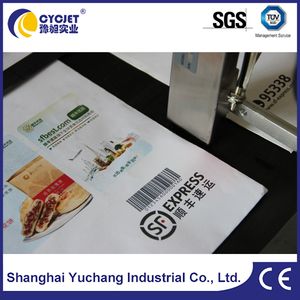Cycjet Portable Printing Machine for Envelope Package Printing / Industrial Barcode Inkjet Printer Maker