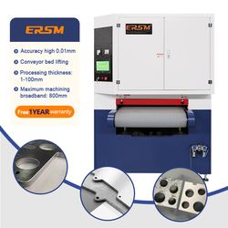 800mm Automatic Deburring Machine Stainless Steel Sanding Machine High Efficiency Grinding Machines