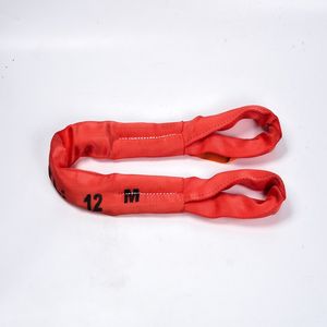 Factory Direct Price 1-24 Tons Polyester Round Sling High Quality Lifting Sling Webbing Sling Ratchet Lashing Strap Webbing