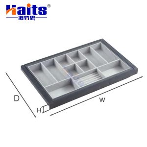 Wardrobe Fittings Pull out Jewelry Tray Necklace and Ring Organizer Box