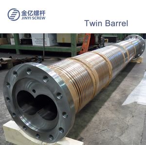 Twin Parallel & Conical Screw and Barrel with Copper Tube of Extruder Machine