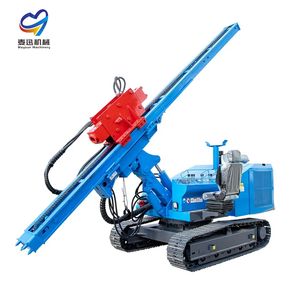 High Operational Efficiency Rotary Drilling Machine Foundation Flattening Piling Machine Hydraulic Screw Piling Machine