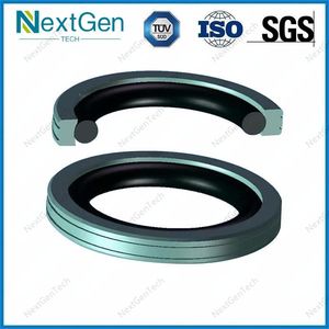 Hydraulic Seal Eo Glyd Piston Rod Seal PTFE Bronze NBR/FKM Eo Rotary Ring Seal