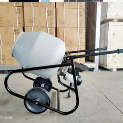 Portable Electric Direct Drive Cement Mixer — 3.5 Cubic FT. Drum