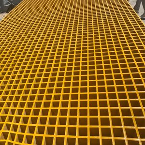 Molded Fiberglass Grating FRP GRP Walkway Grating Manufacturer