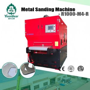 Industrial Wide Metal Belt Sander Metal Sander Industry Panel Sheet Metal Automatic Sanding Polishing Machine for Sheet Metal Finishing
