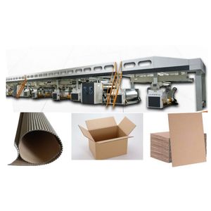Automatic High Speed Corrugated Cardboard Production Line Carton Box Plant Making Packaging Machine