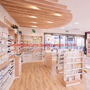 Grocery Showcase for Shopping Mall Grocery Shelf Supermarket Display Stand Customized