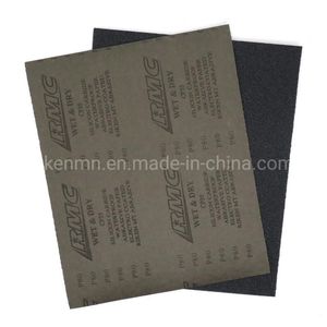 Water Sanding Paper Silicon Carbide for Paints, Mechanical Components