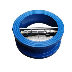 Micro Resistance Slow Closing Butterfly Check Valve Hh49h-10 Hh49h-16 Hh49h-25 Cast Steel Wafer Butterfly Type Non Return Check Valve for Pump