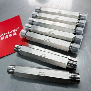 SS316 Threaded Pipe Union NPT Bsp Stainless Steel High Pressure Connector for Instrumentation Systems