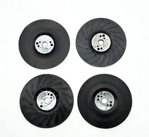 4.5 Inch 115mm Black PP M14 Backup Sanding Pad Backing Pad for Fiber Disc Polishing Grinding