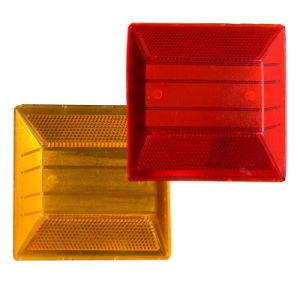 PMMA Reflector Plastic Road Studs Raised Pavement Marker