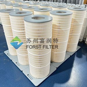 Forst Industrial Dust Collector Pleated Cellulose Nano Carbon Square Filter Cartridge