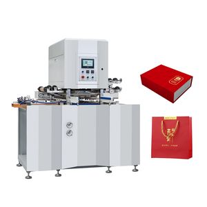 Automatic Paper Book Cover Leather Hot Foil Stamping Embossing Machine