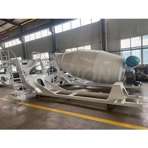 8m3 Concrete Machinery Stationary Diesel Unit Engine Mixer Truck