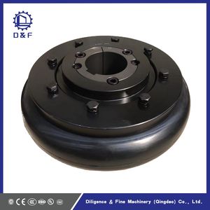 European High Quality Flexible Taper Sleeve Tyre Coupling for Pump Machine Motor Iron and Cast Iron Shaft Couplings