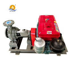 6 Inch Centrifugal 100m Head 10HP Diesel Clean Water Pump
