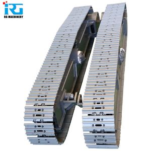 OEM Tracked Undercarriage Parts Rubber Track Roller Track Chassis for Excavator Bulldozer