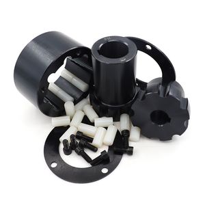 Zl2 3 Nylon Column Pin Gear Coupling Pillar Rod Pin Elastic Coupler Customized High Torque for Grinder Fan