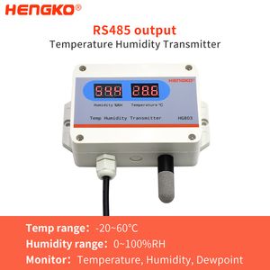 Hengko Hg803 Temperature and Humidity Sensor Transmitter RS485