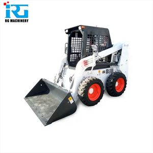 OEM Factory Sale Mini Skid Steer Track Loader with Flail Mower Skid Steer