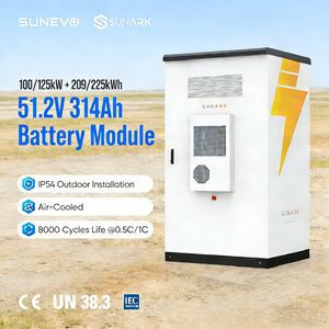 100kw 225kwh Bess 100kwh 200kwh Battery Energy Storage System Container for Industrial System
