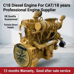 New Original Quality C18 Industrial Diesel Engine Assembly for Cat Engineering Machinery
