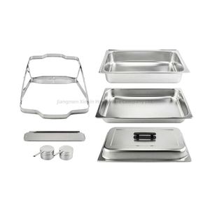 Restaurant Buffet Food Warmer Stainless Steel 9L Buffet Chafing Dish
