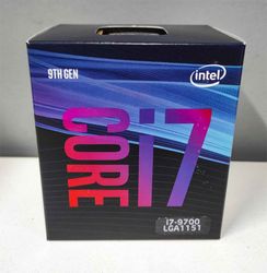 Intel Core I7-9700 Desktop Processor 8 Cores 4.7 GHz LGA1151 Computer CPU