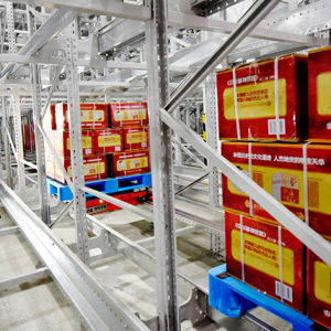 High Efficient Automated Heavy Duty 2000kg Asrs Pallet Shuttle Frozen Food