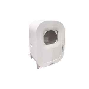 Intelligent Automatic Self-Cleaning Cat Toilet Luxury Enclosed Large Space Quiet Safe Cat Litter Box with Deodorization