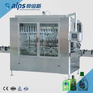 Automatic Liquid Soap Bottle Hand Wash Sanitizer Filling Capping Machine Bottling Line