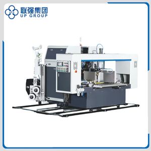 Automatic PE Strapping and Packaging Machine for Corrugated Carton Inline Bundling