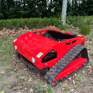 Chinese 0 Turn Tracked Remote Robotic Electric Controlled Best Battery Powered Lawn Mower for Grass Cutting