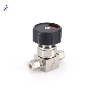 High Pressure 3500 Psi 1/8 1/4 in Stainless Steel Manual Pneumatic Diaphragm Valve
