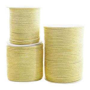 High Temperature Resistant Flame Retardant 8/12-Strand Precision Braiding Aramid Rope