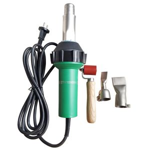 Handhold Hard Plastic Hot Air Welding Machine Gun with Speed Nozzle, Pressure Roller Hot Air Gun
