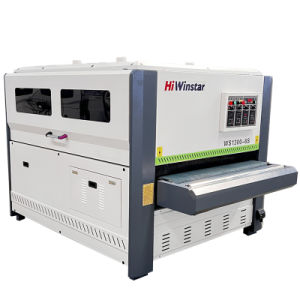 Woodworking Automatic Wood Disc Polishing Drum Sander Furniture Panel MDF Door Cabinet Brush Sanding Machine