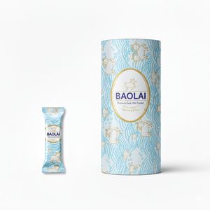 Custom Printed Aluminum Plastic Laminated Film 50g Malt Coconut Milk Powder Packaging Roll Stock Film