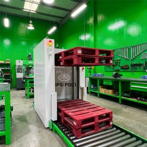 IPS-Pd01 Industrial Automatic Pallet Dispenser Wooden Pallet Magazine Floor-Level Pallet Dispenser for Cobot Palletizer Warehouse